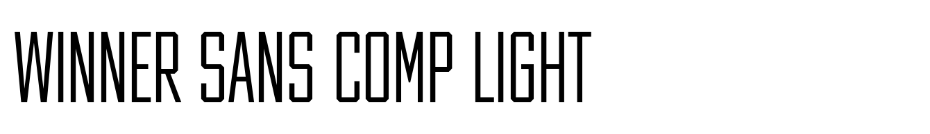 Winner Sans Comp Light